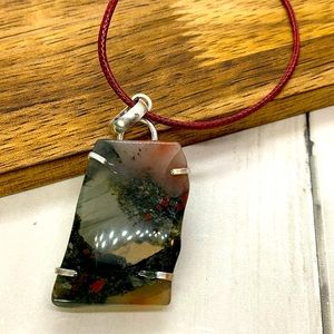 Worship Me Bloodstone Pendant 🩸